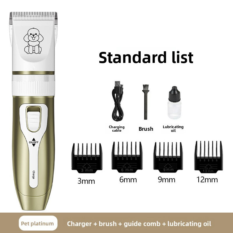 Rechargeable Pet Hair Clipper & Trimmer