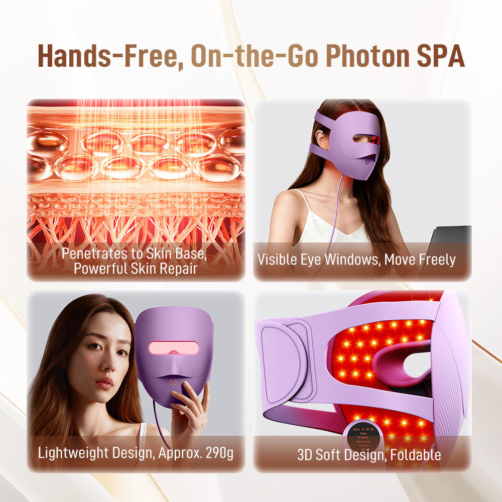 LED Photon Therapy Facial Mask Device