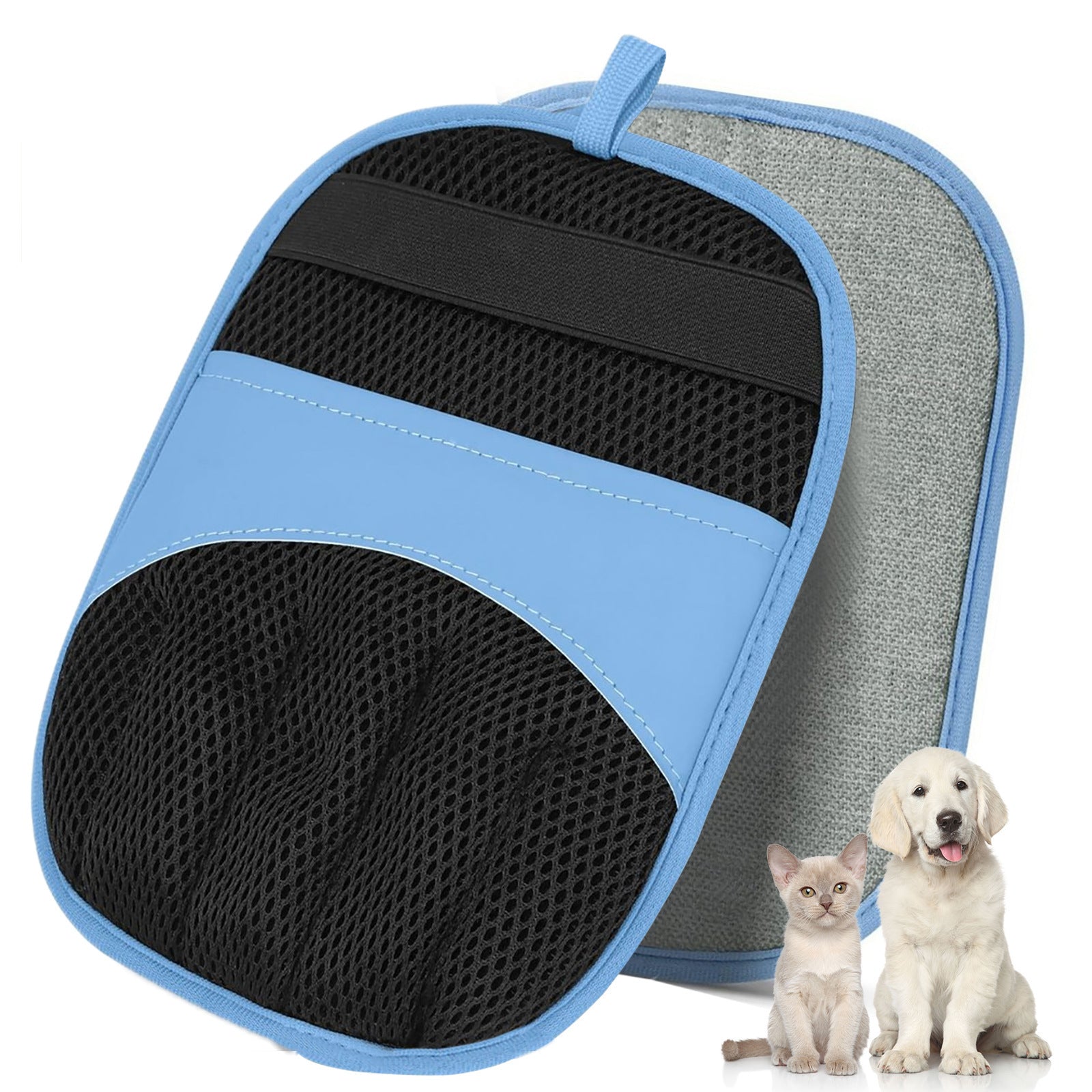 Pet Static Hair Removal Gloves — Reusable Fur Remover