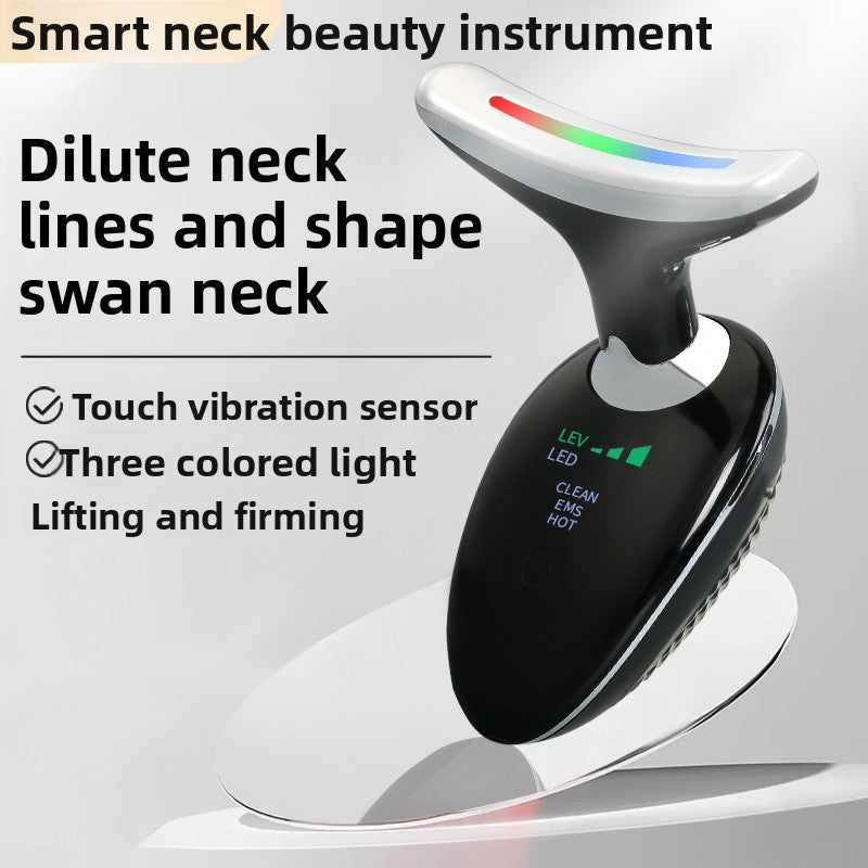 Introduce a massage device to reduce nasolabial folds on the face