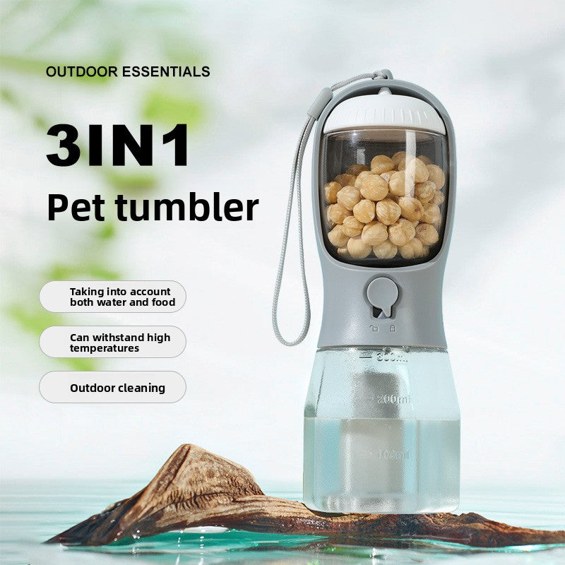 Portable Pet Water and Food Bottle
