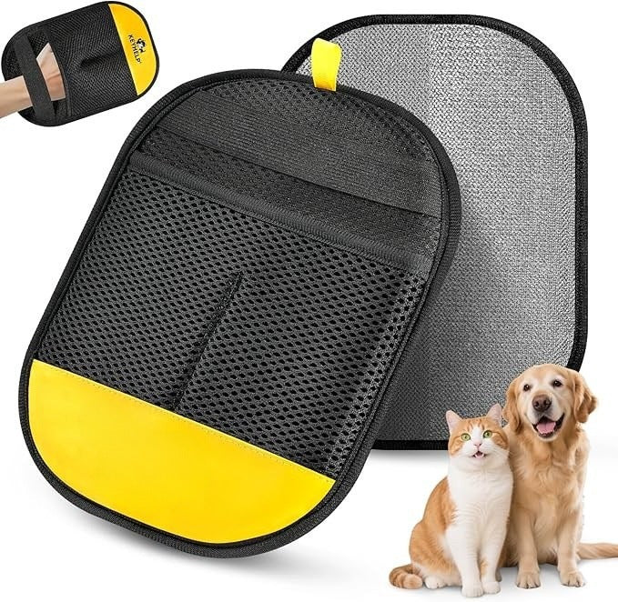 Pet Static Hair Removal Gloves — Reusable Fur Remover