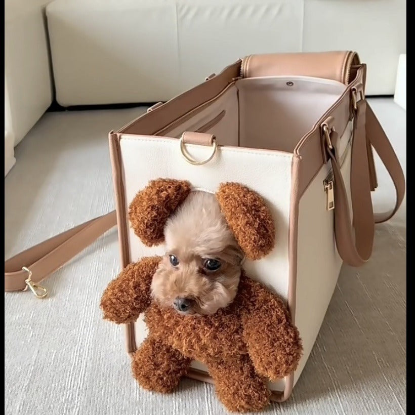 Pet Carrier Bag with Exposed Head Design — Travel Backpack