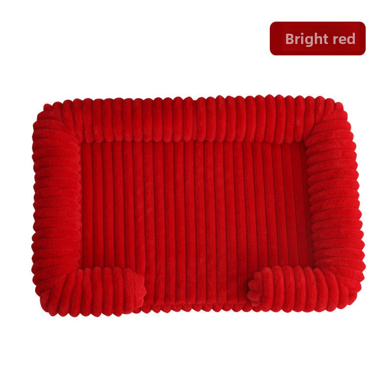 Dog Cat Pet Bed Warm Kennel Mat