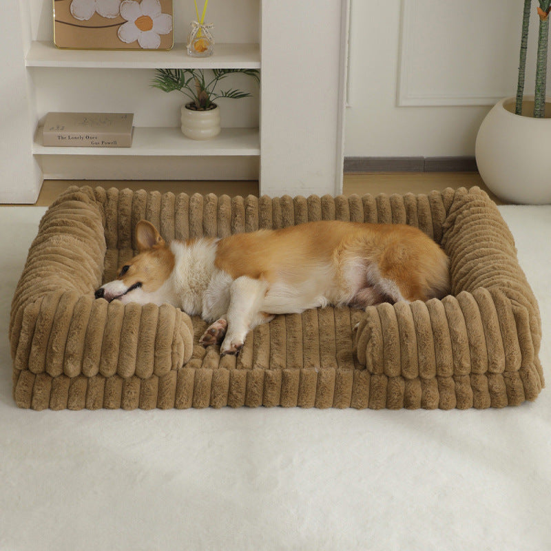Dog Cat Pet Bed Warm Kennel Mat