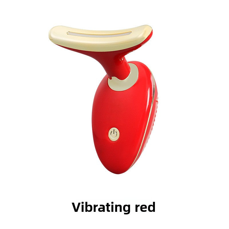 Introduce a massage device to reduce nasolabial folds on the face