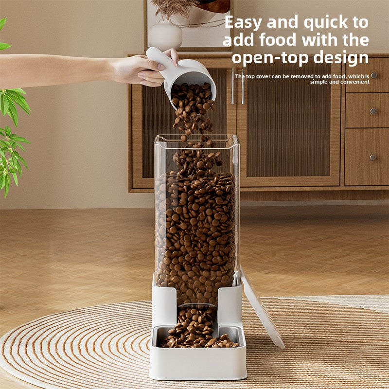 Automatic Pet Water Dispenser and Food Feeder