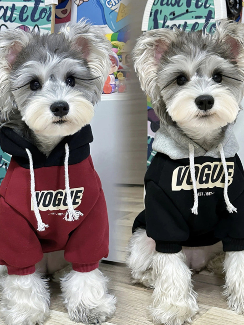 Hooded Pet Sweatshirt for Dogs and Cats