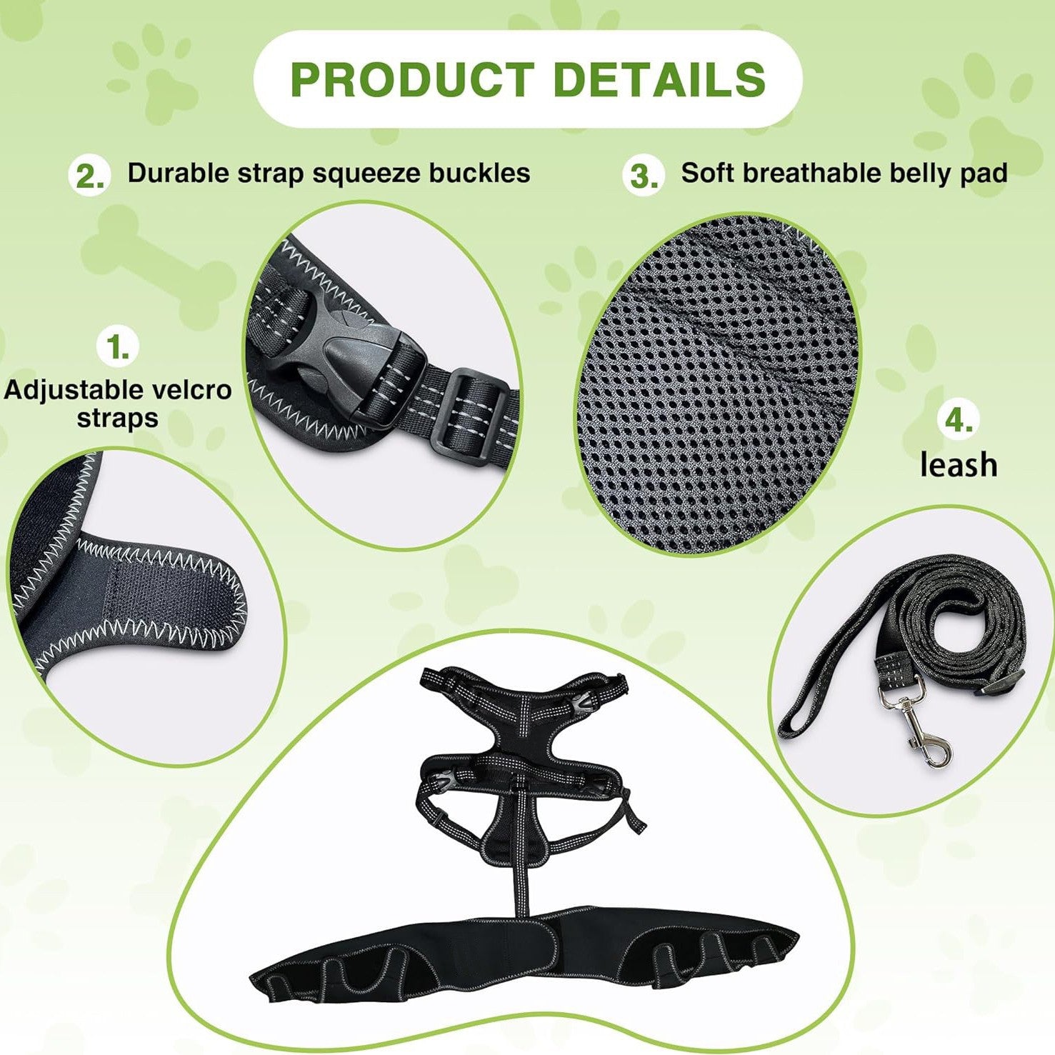 Adjustable Pet Leg Support Guard