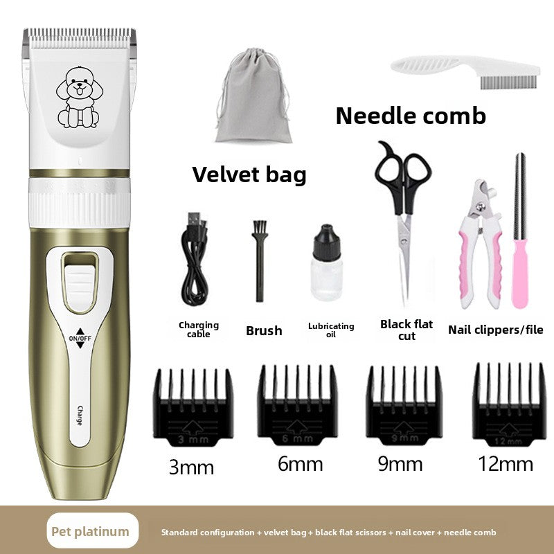 Rechargeable Pet Hair Clipper & Trimmer