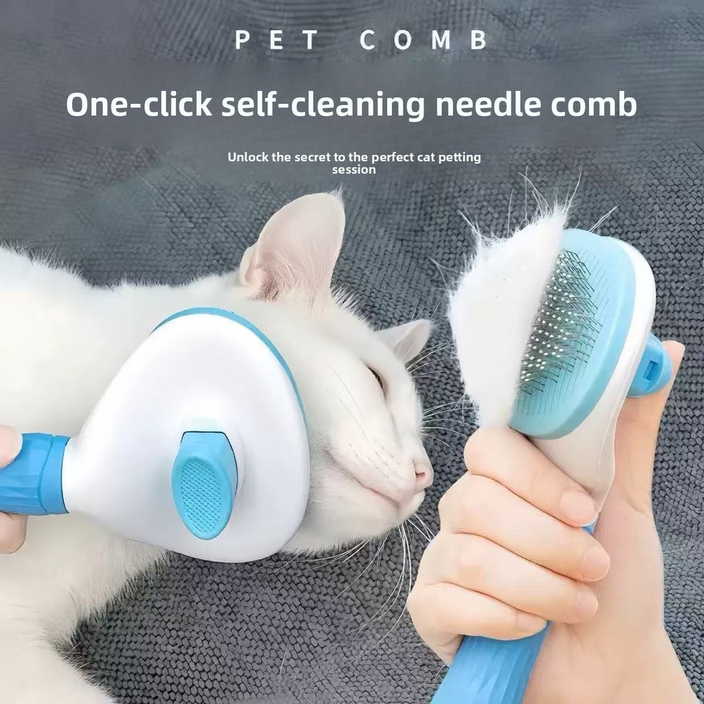 Pet Double-sided Open Knotted Comb Comb Massage Comb Cleaning Beauty Cat Comb Dog Pet Comb Pet Supplies Comb