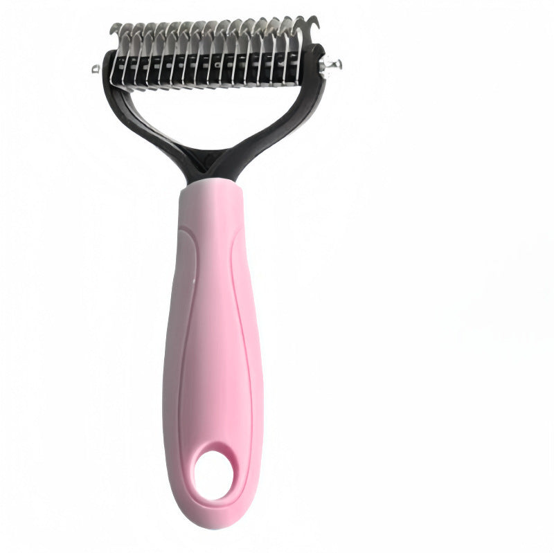 Pet Detangling Comb — Dual-Sided for Dogs & Cats