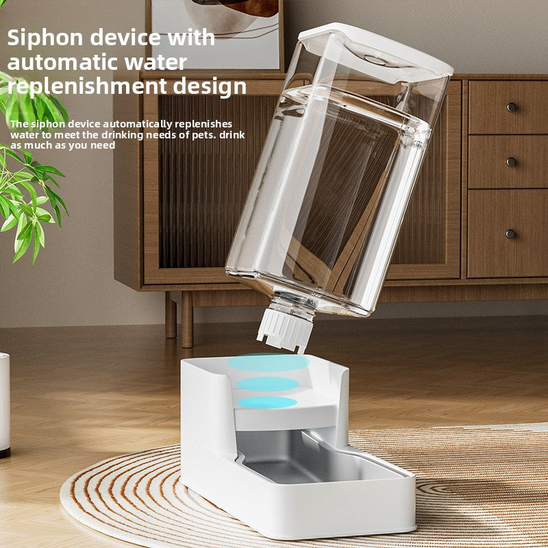 Automatic Pet Water Dispenser and Food Feeder