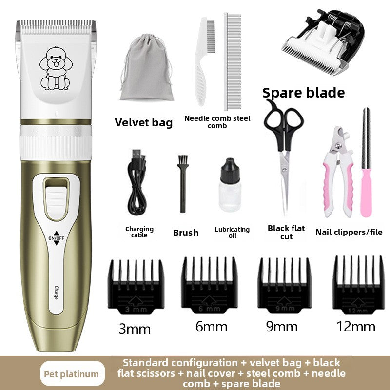 Rechargeable Pet Hair Clipper & Trimmer
