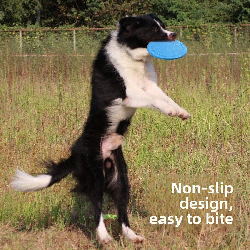 Soft Silicone Pet Frisbee Dog Toy