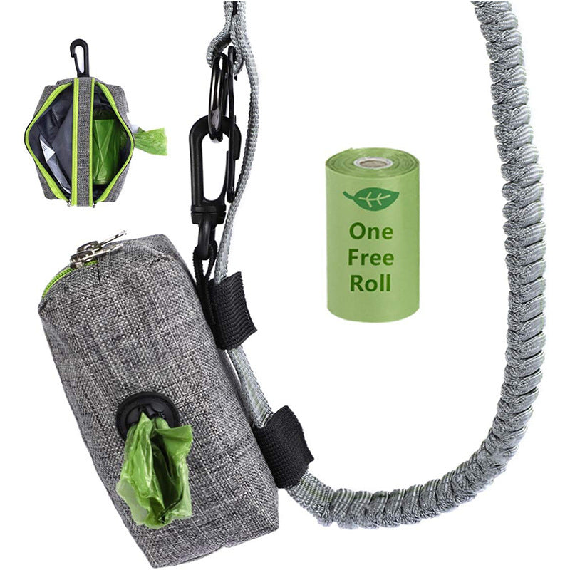 Pet Waste Bag Leash Dispenser — 2-in-1 Walk Organizer