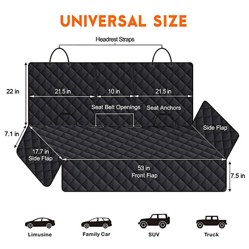 Waterproof Pet Car Seat Cushion