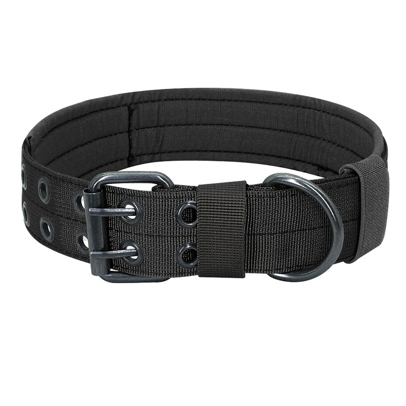 Adjustable Dog Collar with Leash for Medium Large Breeds