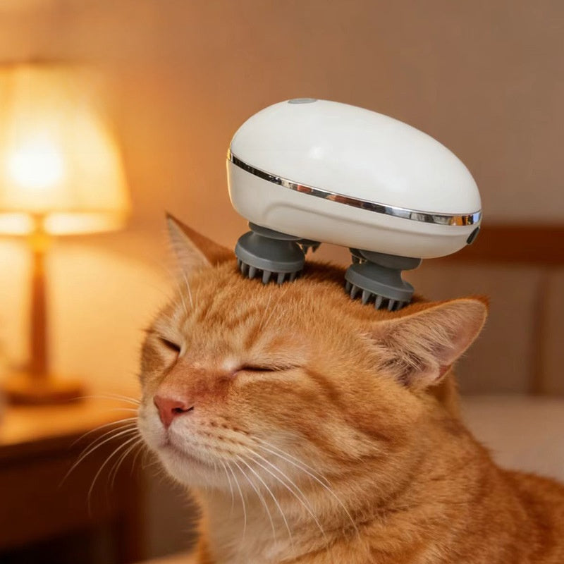 Rechargeable Pet Head Massager