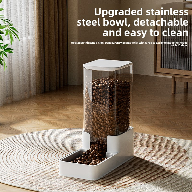Automatic Pet Water Dispenser and Food Feeder